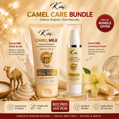 Camel milk Skin Polish + Luminous Cream