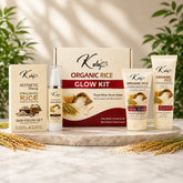 Organic Rice Glow Kit- Aesthetic Korean Skin