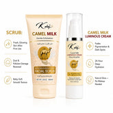 Sara Asghar's Choice – Camel Care Bundle | Camel milk scrub & Luminous Cream