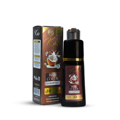 Hair Color Shampoo, 3 in 1 - Dark Brown