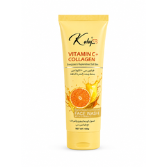 Vitamin C + Collagen Face Wash – Brightening & Hydrating Cleanser for Glowing, Even-Toned Skin (100g)