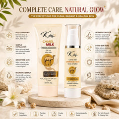 Camel Milk Face wash + Luminous Cream