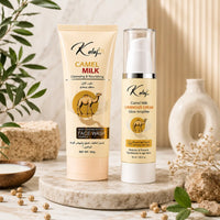 Camel Milk Face wash + Luminous Cream