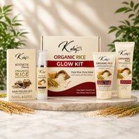 Organic Rice Glow Kit- Aesthetic Korean Skin