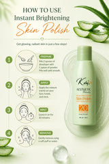 Glow in Minutes-Instant Brightening Skin Polish