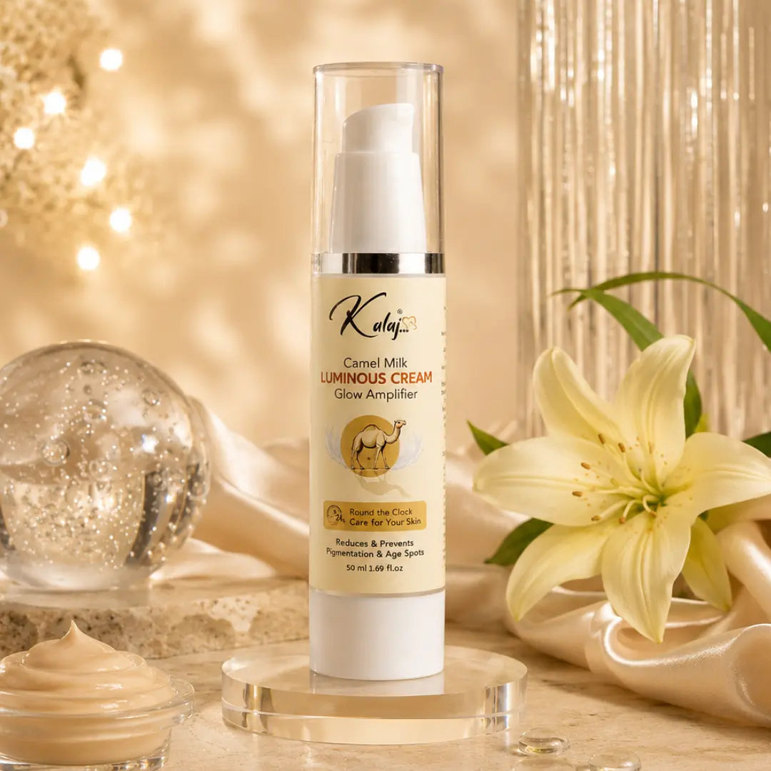 Kalaj Camel Milk Luminous Cream-Fade Dark Spots & Reveal Brighter, Younger-Looking Skin in a Week